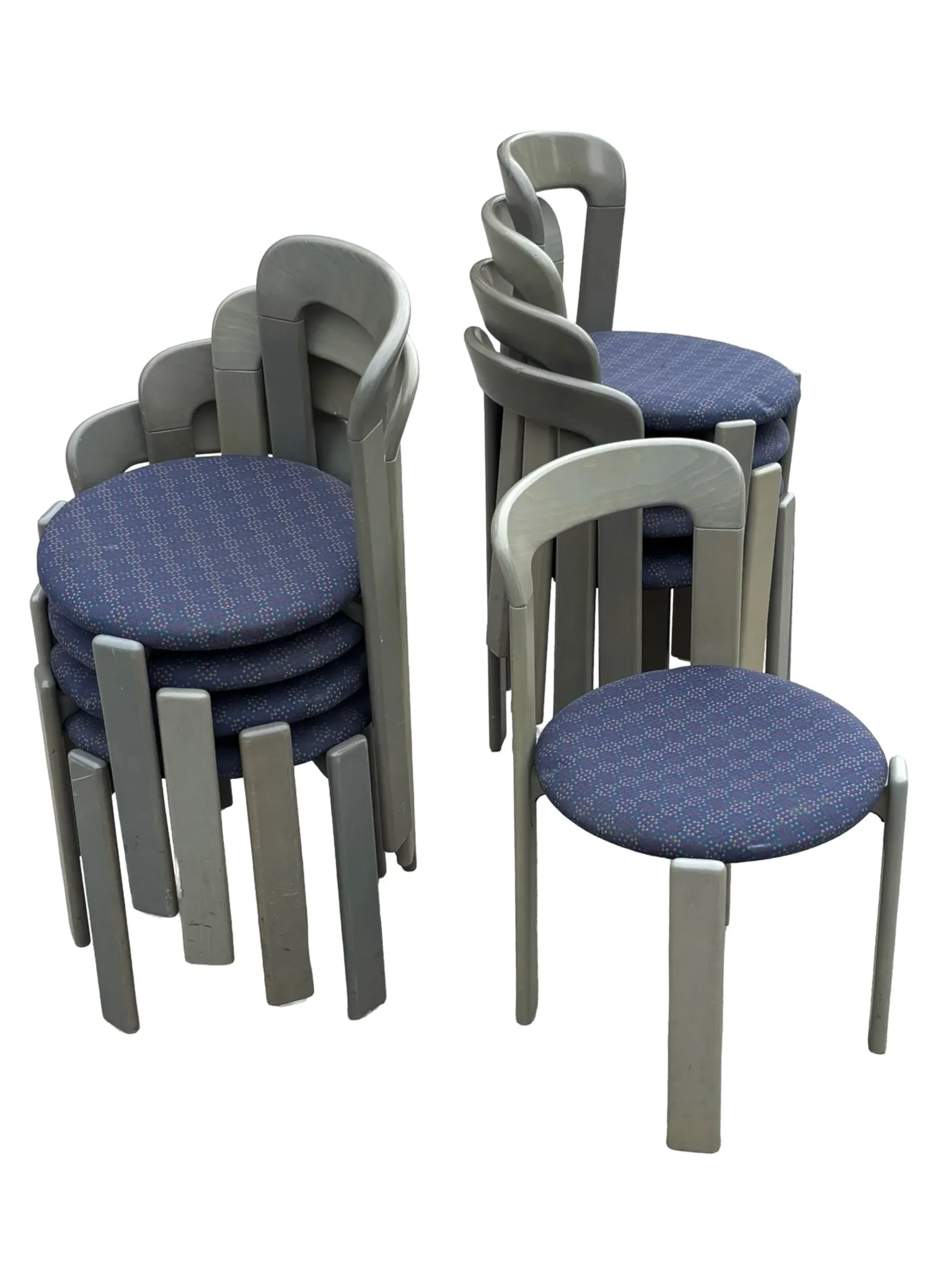 Vintage Bruno Rey chair -  model Rey 33 -for Dietiker / Kusch & Co.