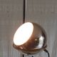 Eyeball type floor lamp/reading light in chrome metal - 1970s