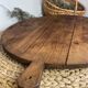 Rustic wooden serving board