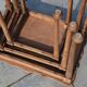 Nesting tables in oak from the 1930s.