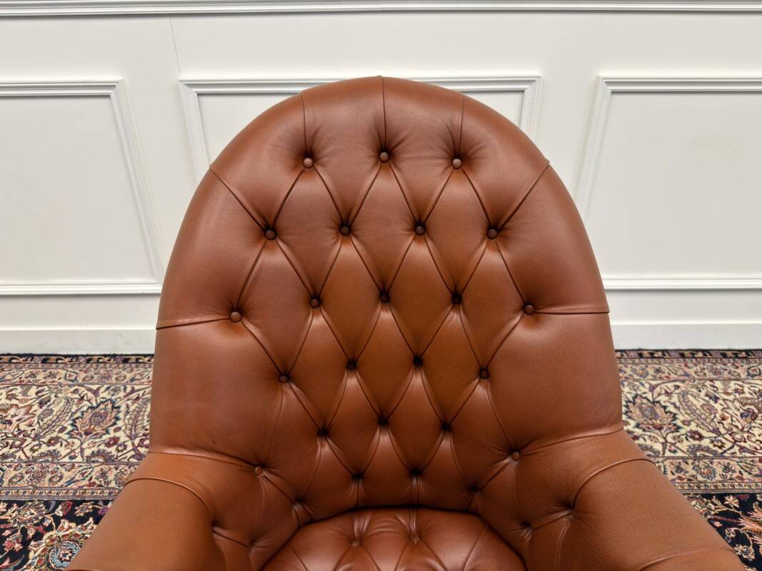 Chaise de bureau Chesterfield Wade classique en anglais
