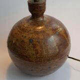 Pyrite stoneware lamp base