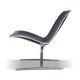 Armchair "Skater" by Jorgen Kastholm for KILL black leather 1st edition