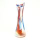 Mid-century modern vase, multicolour glass, Huta Hortensja, Poland, 1970s