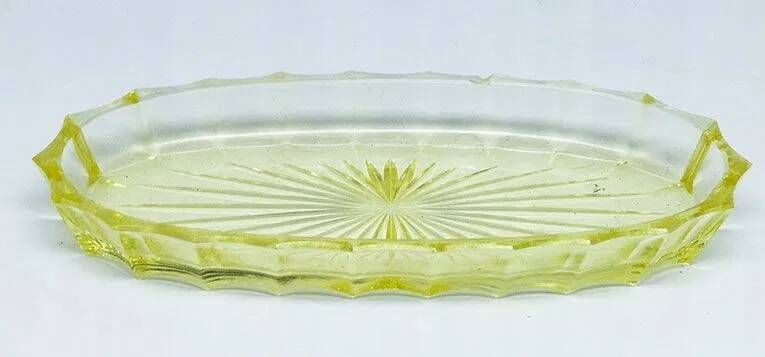 G7y lemon tray for glasses art deco