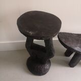 Handcrafted wooden side table