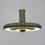 Superbe lampe design vintage Fog & Morup - modèle Optima vert - conçue par Hans Due