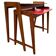 Set of two design formica nesting tables - Czechoslovakia, around 1960s