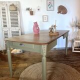Art Deco table with extension