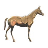 Brass horse