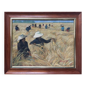 Tableau HSP ''Paysage - 1984