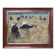 Tableau HSP "Paysage de moisson du Vietnam" signé ManoJ 1984