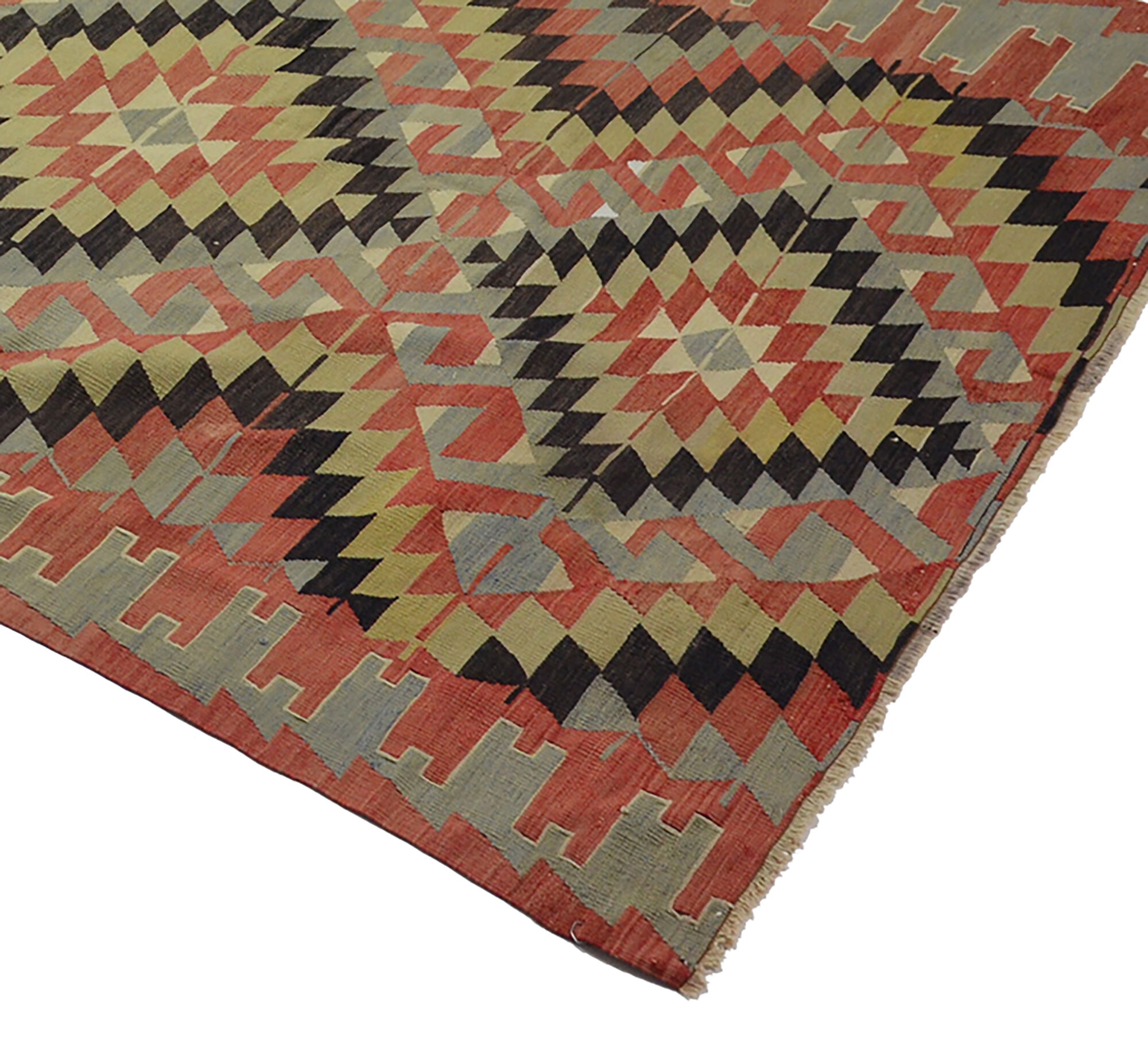 Vintage Turkish Kilim Elegant 170x310 cm Handwoven Bohemian Spirit