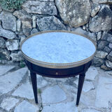 Mahogany hot water bottle table