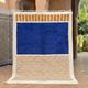 Handmade pure wool rug with colourful patterns 1.5/2.5 m