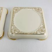 Trivet / Bottles Villeroy & Boch Gold Mettlach Saar 47-56