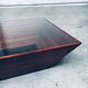 Postmodern Reverse Pyramid Coffee Table, 1980s