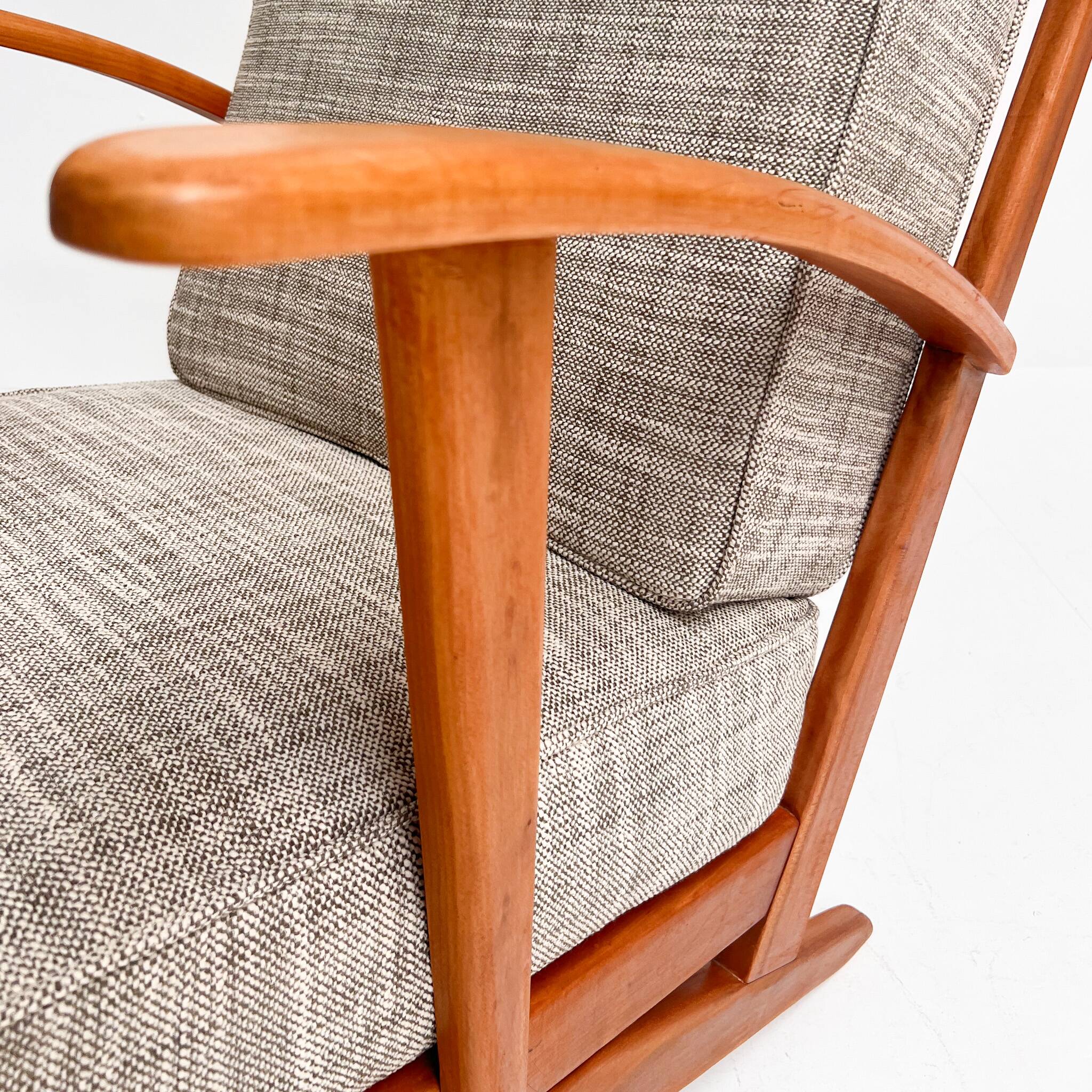 Wooden Midcentury armchairs with spindles from the 1960s
