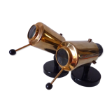 Pair of Zodiac sconces, C. Biny