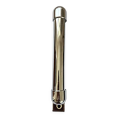 Rare Bauhaus, Art Deco, Functionalism never used Chrome Wall Lamp, 1930s