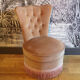 Antique toad armchair