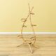 Sculptural Bamboo Flower Stand