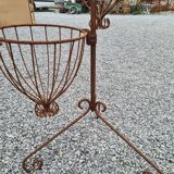 Wrought iron planter