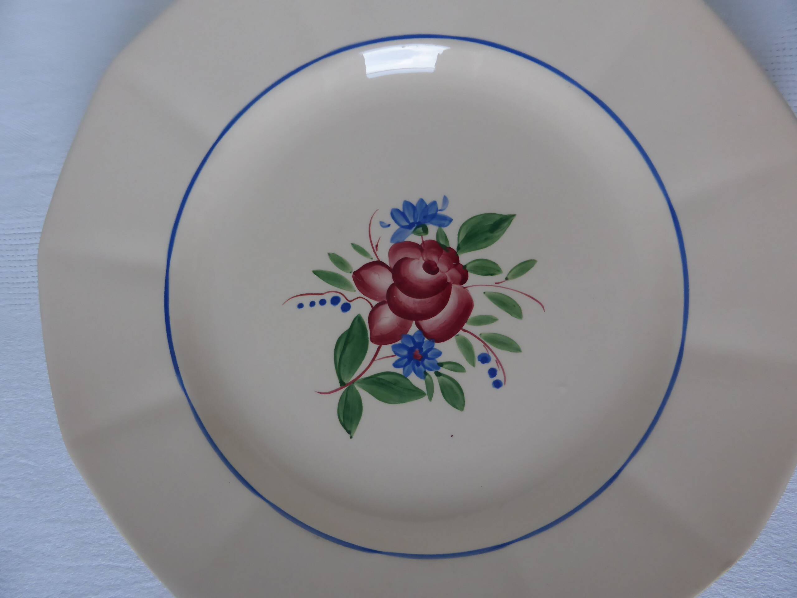 Round dish Digoin Sarreguemines 200238