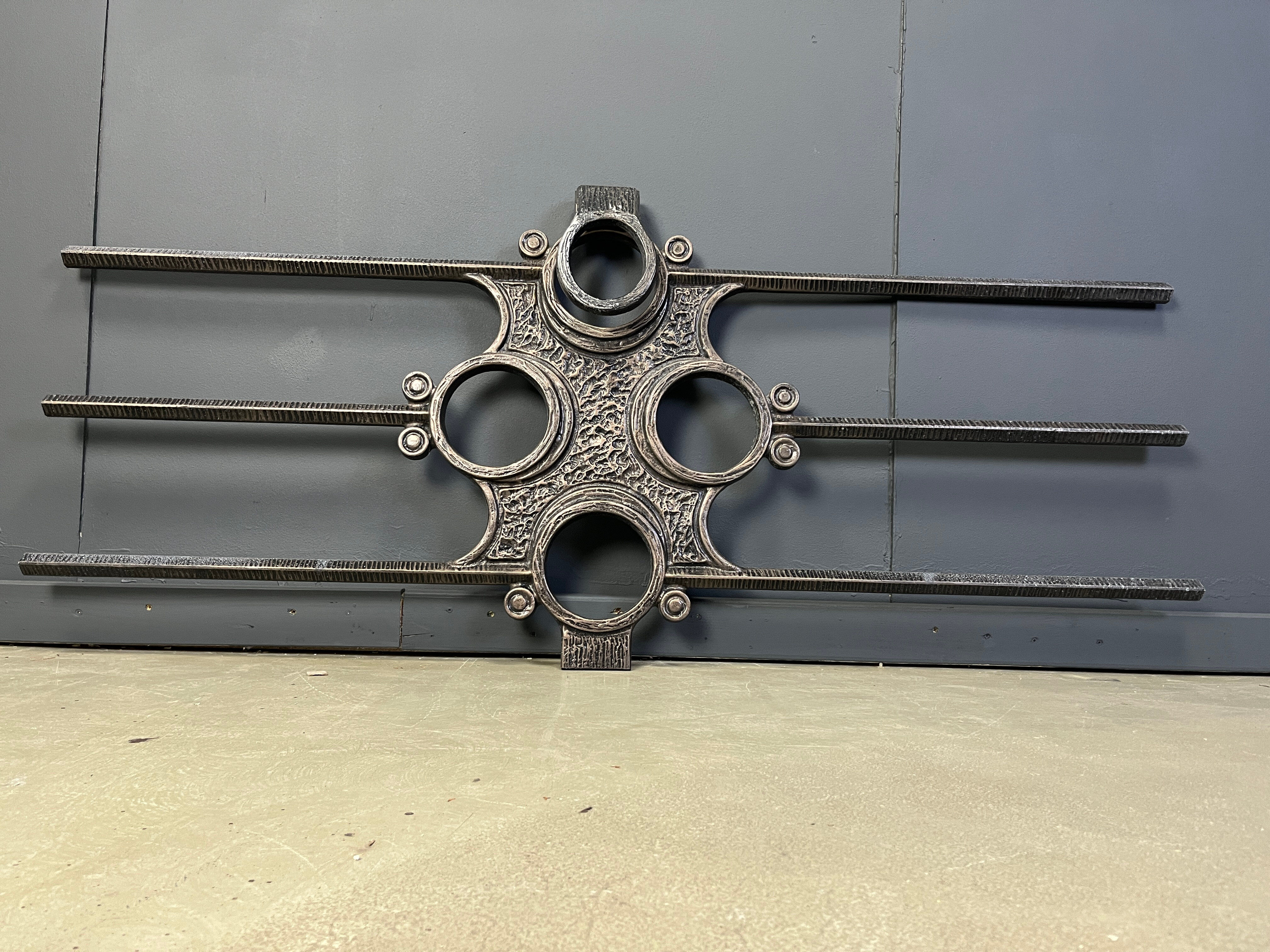 Vintage brutalist wall sculpture, 1970s