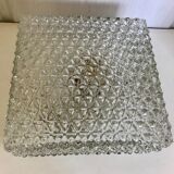 Glass ceiling light 23x23