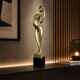 Large sculpture Milo Martin – Stylised Woman – Bronze 1/8 – 53 cm