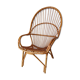 Fauteuil en rotin 1950