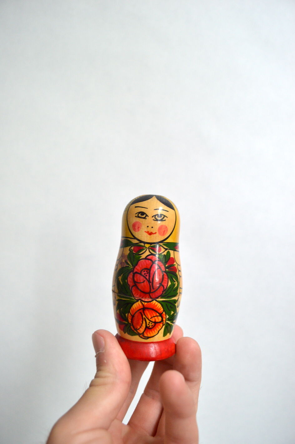 4 vintage matryoshkas