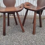 Pair of Brutalist Chairs