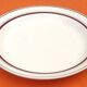 6 soup plates Boch Frères La Louvière Belgian manufacture
