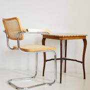 Mid-century Cesca chair in rattan, Marcel Breuer, Italy, 1960s