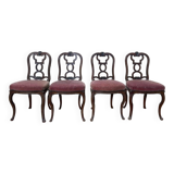 Suite de 4 chaises époque Napoléon III