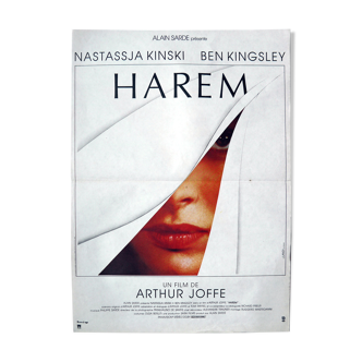 Original movie poster "Harem" Nastassja Kinski