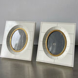 Pair of vintage bakelite frames