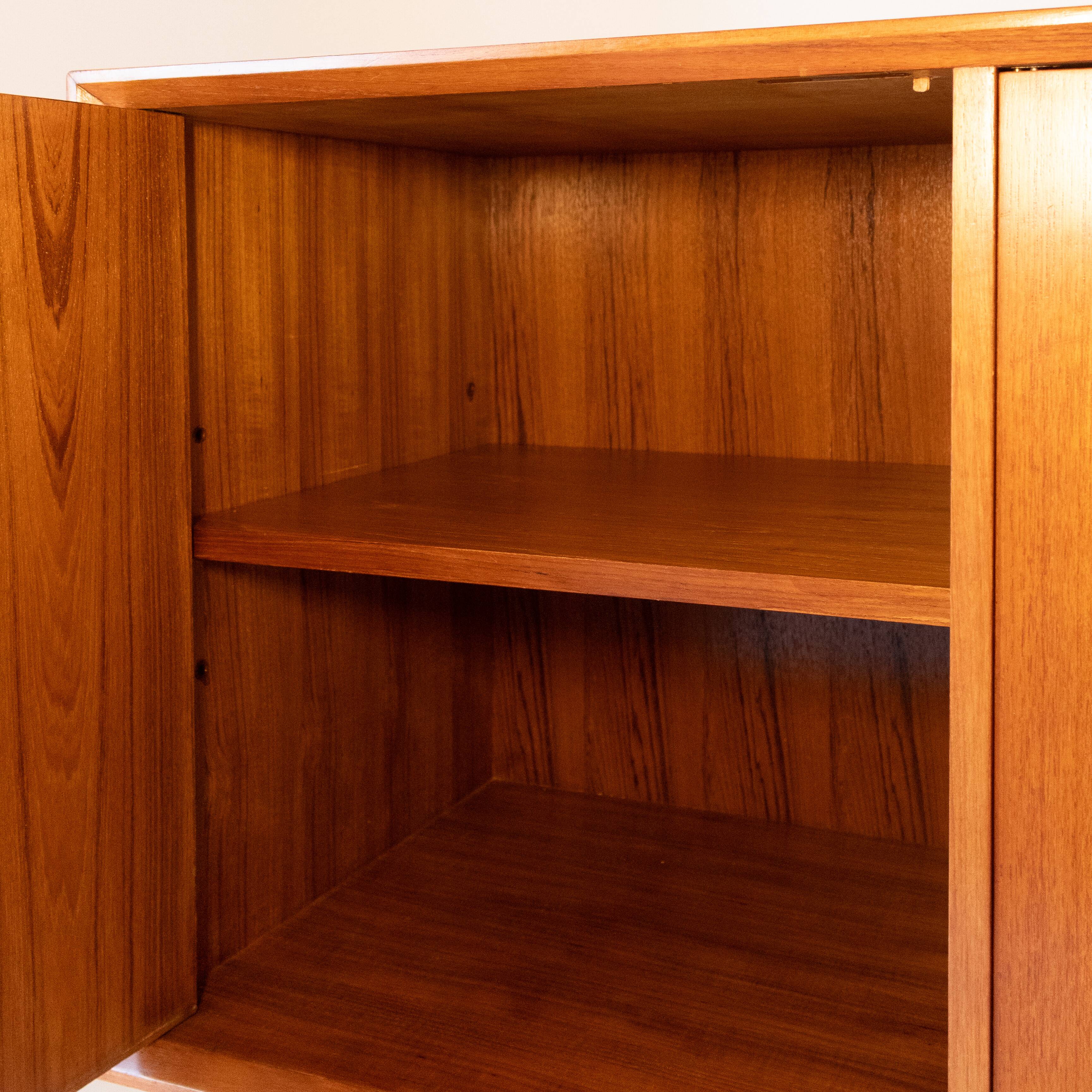 Mid-Century Modern Teak Sideboard by George Coslin for Faram, Italy, 1960s