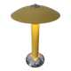 Vintage yellow mushroom lamp