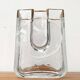 Postmodern glass block vase by Rosenthal, 1980s.