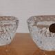 Ensemble de bougeoirs Cristal D’Arques Fontenay