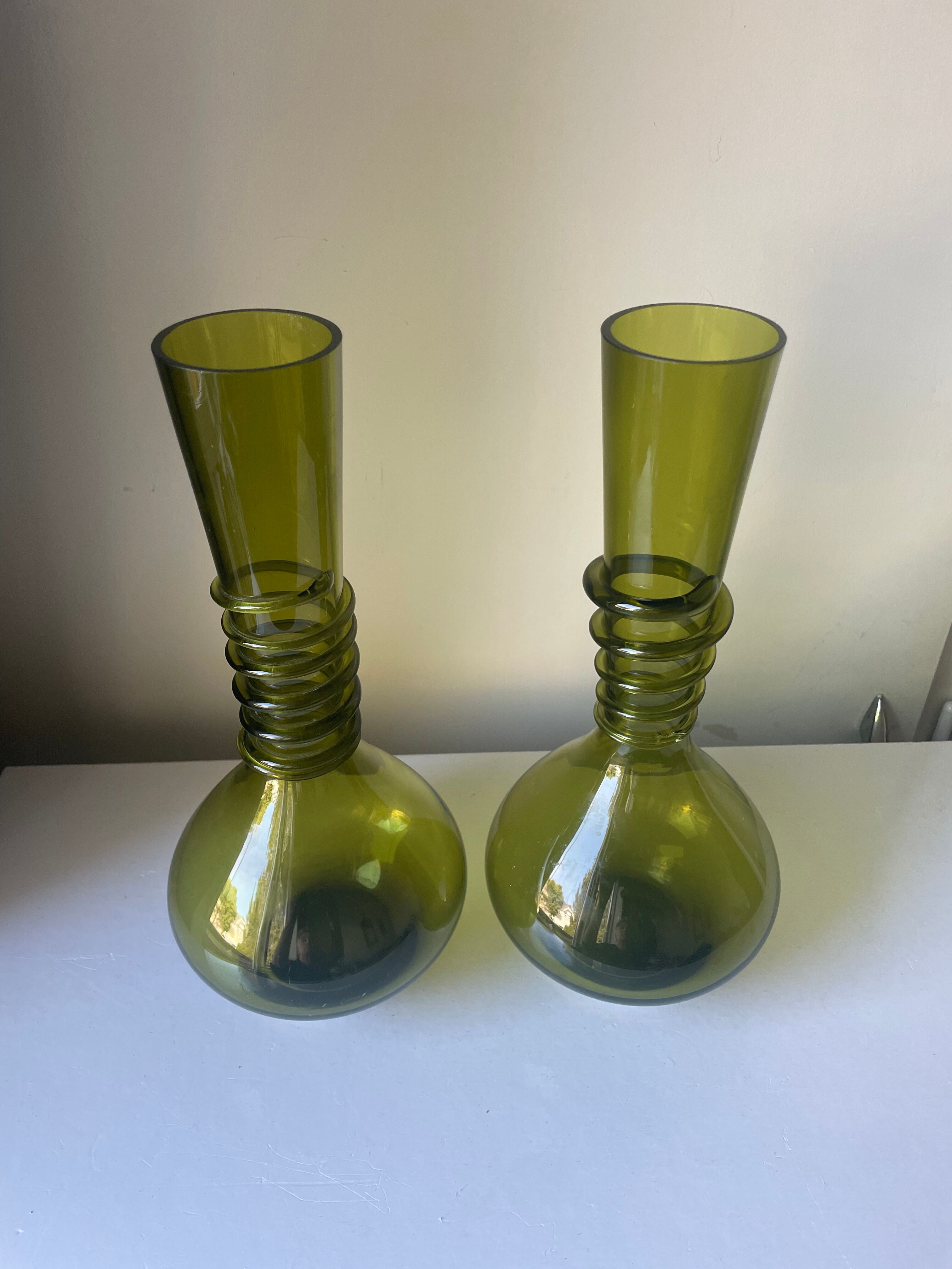Pair of Danish Vases by Jacob Bang