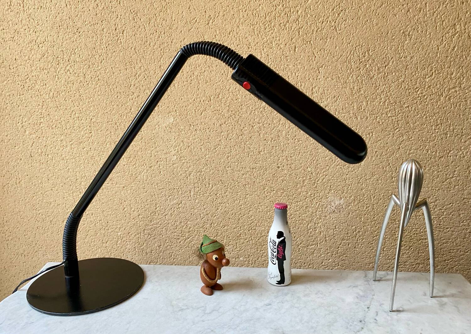 Manade France desk lamp designed by Philippe Michel, vintage 80s