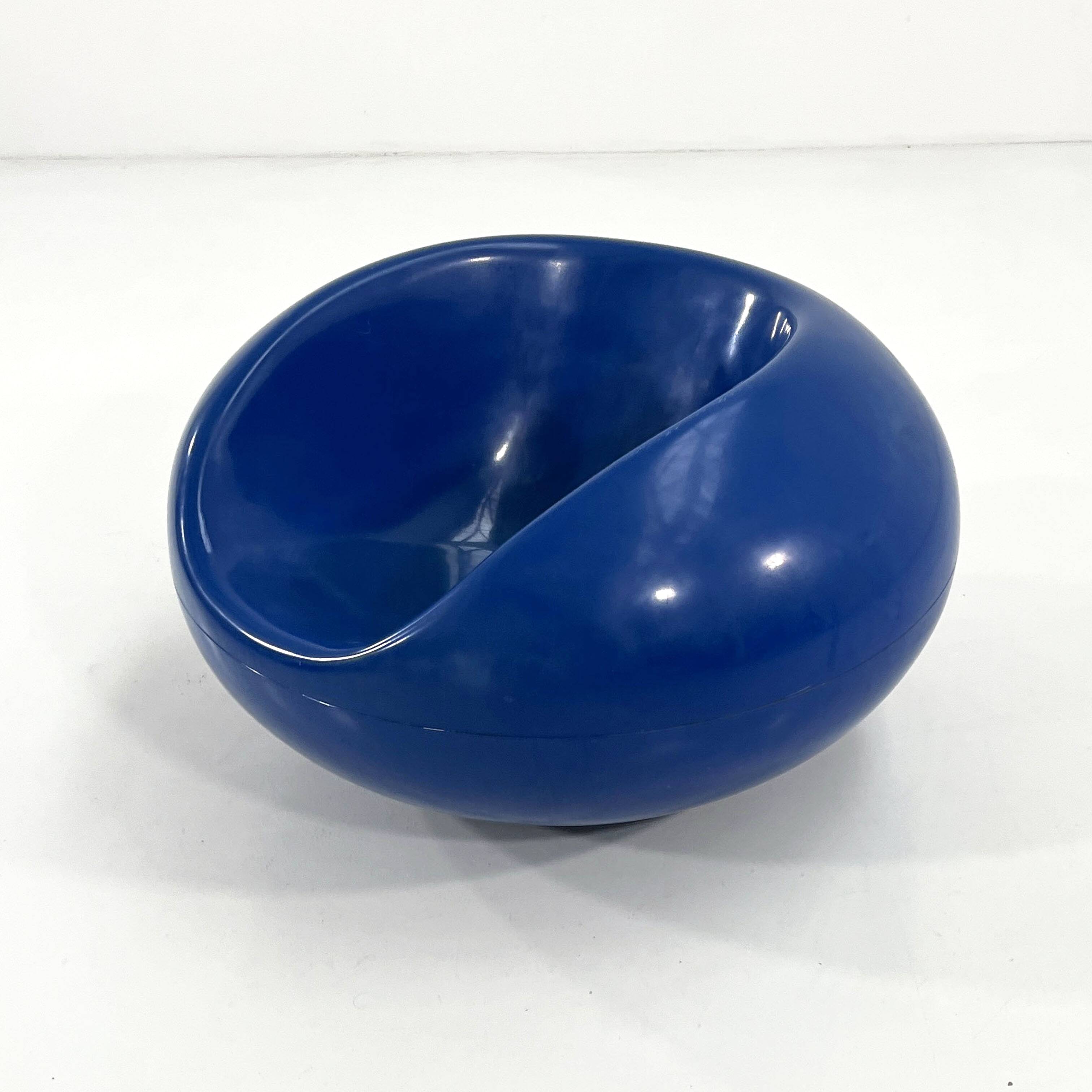 Chauffeuse "Pastil" bleue par Eero Aarnio pour Asko, 1960