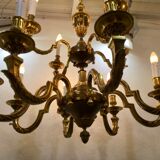 Bronze chandelier 12 lights
