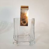 Servizio 11 Bicchieri con portaghiaccio, Tumbler Designer Cini Boeri Per Arnolfo Di Cambio.