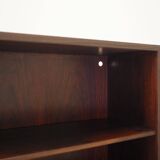 Mahogany bookcase, Danish design, 1970s, manufacturer: Omann Jun