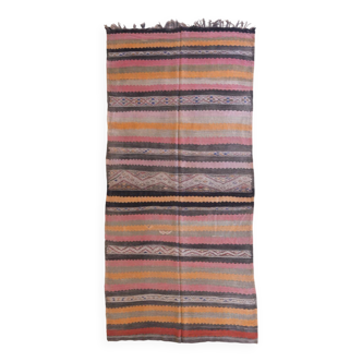 Tapis Kilim à rayure - 370 x 173 cm